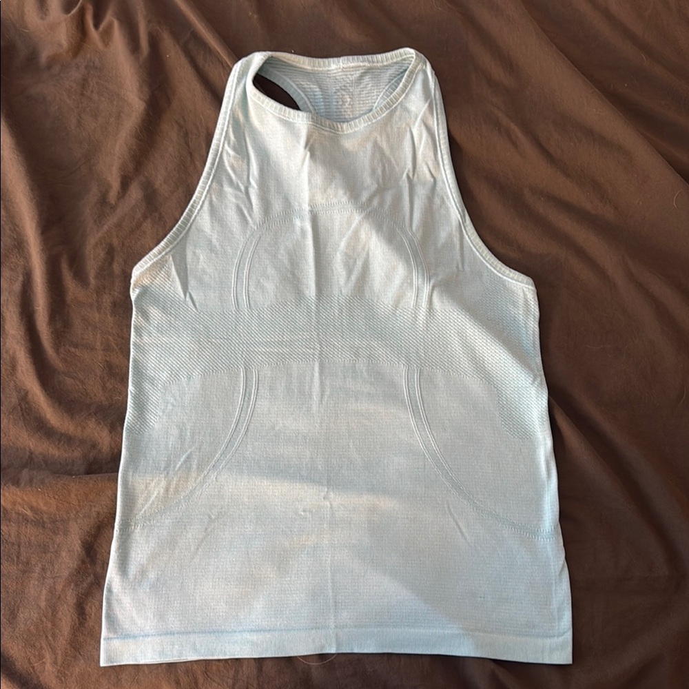 Lululemon Light Blue Sleeveless Tank Top